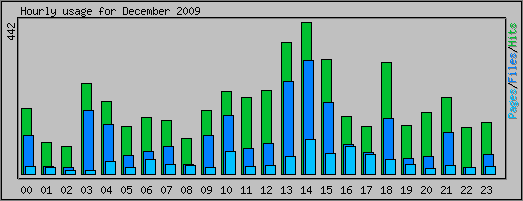 Hourly usage
